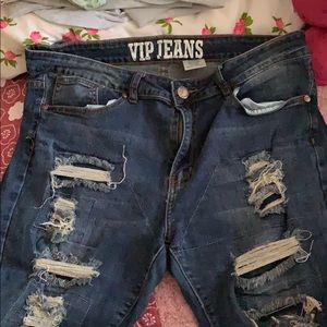 Ripped jeans